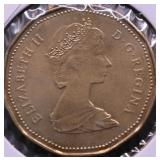 1987 GEM BU CANADA DOLLAR