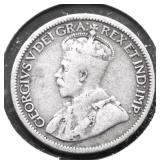 1919 CANADA SILVER DIME VG
