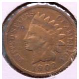 1902 INDIAN HEAD CENT G
