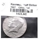 1967 KENNEDY HALF DOLLAR