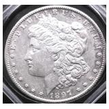1897 S MORGAN DOLLAR XF