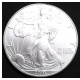 2001 SILVER EAGLE GEM