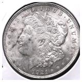 1921 MORGAN DOLLAR AU