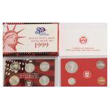 1999 SILVER PROOF SET
