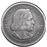 1893 COLUMBIAN EXPO HALF DOLLAR AU