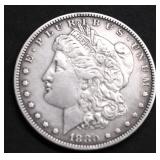 1880 O MICRO O MORGAN DOLLAR XF
