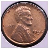 1946 D CH BU RED LINCOLN CENT