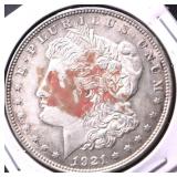 1921 MORGAN DOLLAR CULL