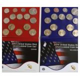 2014 MINT SET P D MINTS