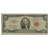 TWO DOLLAR US LEGAL TENDER VF