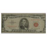 5 $ US LEGAL TENDER VF