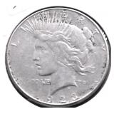 1923 S PEACE DOLLAR POLISHED