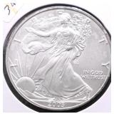 2003 SILVER EAGLE GEM