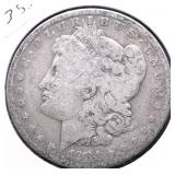 1884 MORGAN DOLLAR AG