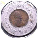 1948 NEVER GO BROKE TOKEN XF