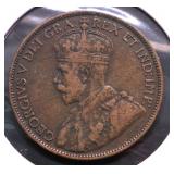 1918 CANADA LARGE CENT VF