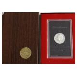 1972 S SILVER PROOF IKE DOLLAR