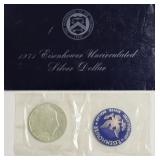 1971 S SILVER GSA IKE DOLLAR