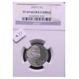 2009 S NGC PF69UC JEFFERSON NICKEL