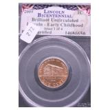 2009 PCGS GEM BU FORMATIVE YEARS LINCOLN CENT