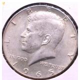 1965 KENNEDY HALF DOLLAR