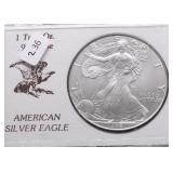 1996 GEM BU SILVER EAGLE