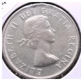 1964 CHOICE BU CANADA SILVER 50 CENTS