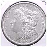 1885 O MORGAN DOLLAR XF