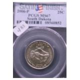 2006 P PCGS MS67 S DAKOTA QUARTER