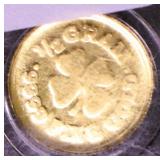 1/2 GRAM .9999 GOLD ROUND