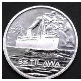 1/2 0Z .999 SILVER ROUND