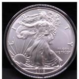 2018 SILVER EAGLE GEM