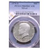 1976 S PCGS PF69DC SILVER BICENTENNIAL HALF DOLLAR