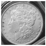 1883 O CHOICE BU MORGAN DOLLAR
