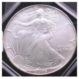 1995 SILVER EAGLE GEM
