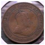 1906 CANADA LARGE CENT VF
