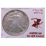 1992 SILVER EAGLE GEM