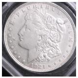 1921 MORGAN DOLLAR XF