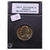 1964 PROOF JEFFERSON NICKEL