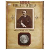 1884 MORGAN DOLLAR AU