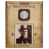 1889 MORGAN DOLLAR AU