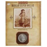 1886 MORGAN DOLLAR AU