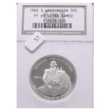 1982 S NGC PF69UC WASHINGTON HALF DOLLAR
