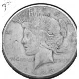 1923 S PEACE DOLLAR VG