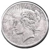 1922 S PEACE DOLLAR POLISHED