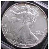 1993 SILVER EAGLE GEM