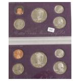 TWO PROOF SETS NO BOX