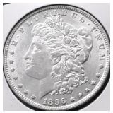 1896 CHOICE BU MORGAN DOLLAR