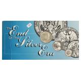 1964 SILVER END OF LINE SET GEMS