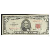 5 $ US LEGAL TENDER VF